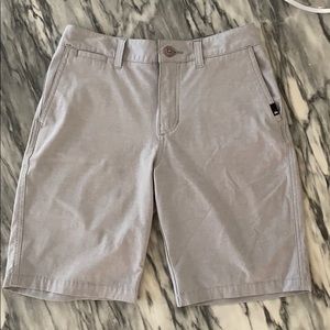 quicksilver hybrid shorts grey barley worn